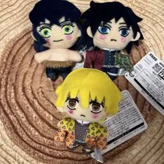 鬼滅の刃　キーチェーンマスコット　マスコット　義勇　伊之助　善逸　キーホルダー