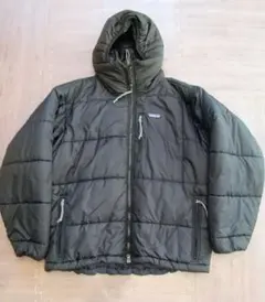 patagonia ダスパーカーブラック ダウンジャケット 01年 size:L