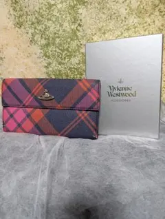 Vivienne Westwood チェック柄長財布