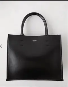 MOUSSY PIPING BOX TOTE BAG