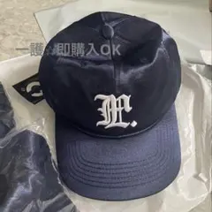 LMC ネイビー GOTHIC SATIN 6PANEL CAP キャップ