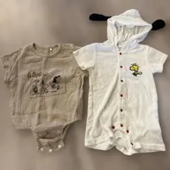 スヌーピーロンパース 70cm80cm