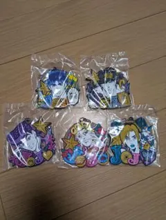 一番くじ　ジョジョの奇妙な冒険 J賞 ラバーチャーム 5個セット