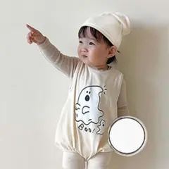 フォロー割＆即日発送♡ハロウィンロンパース 73cm