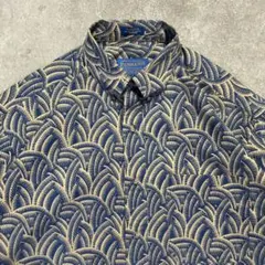 90s PENDLETON ペンドルトン コットン 総柄 半袖シャツのサムネイル