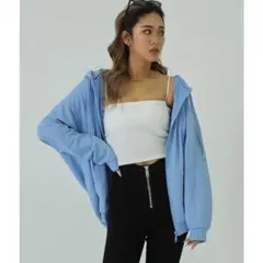 新品 ANAP 8色展開ジップパーカー トレーナー スウェット