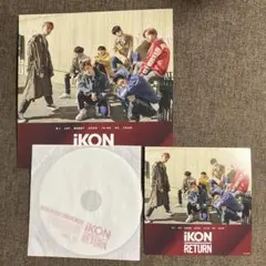 iKON RETURN アルバム ステッカー付き