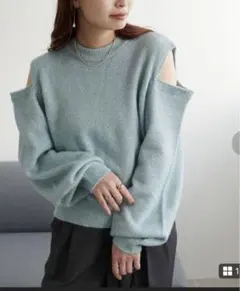 スパンコール ニット