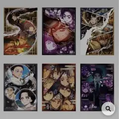 一番くじ 鬼滅の刃 姉の仇 D賞 クリアポスター 全6種 コンプリートセット