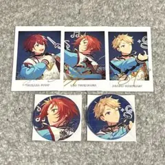 あんスタ 司 レオ 嵐 7周年 缶バッジ ぱしゃっつ