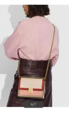 COACH ショルダーバッグ ベージュ/ブラウン