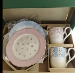 ノリタケ　モーニングセット　トゥルーラブ