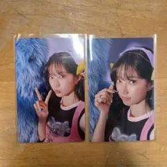 LE SSERAFIM カズハ　ユニバラキドロ　ソロ盤トレカセット