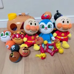 アンパンマン おもちゃセット ぬいぐるみ付き