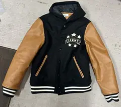 TOMMY スタジャン 黒/茶色 U.S.A. CHAMPIONSHIP