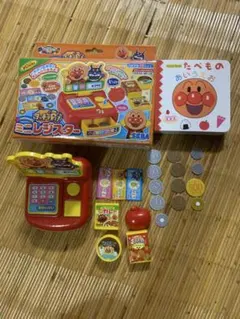 タッチでPi！ミニレジスター、 アンパンマンのたべものあいうえお