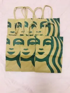 スターバックス スタバ 紙袋 7枚セット