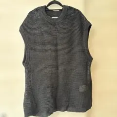 MAISON SPECIAL メッシュニット 46 ブラックのサムネイル