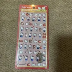 正規品　ハローキティ ボンボンドロップシールミニ　サンリオ　キティ赤