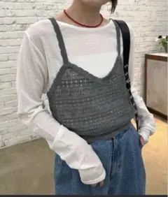 niko and [Make Stuff '25] aimiニットキャミ - メルカリ