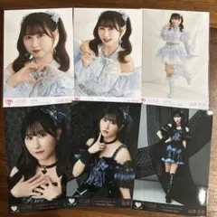 イコールラブ 山本杏奈 アリーナツアー2025 魔法少女衣装 黒衣装 生写真