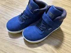 VANS ネイビー ハイカットブーツ