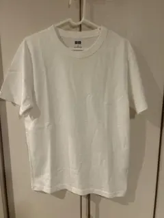 クルーネックTシャツ　ユニクロ　ホワイト　S