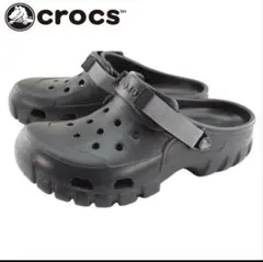 crocs クロックス サンダル ブラック 黒のサムネイル