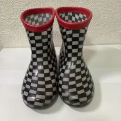 カーズ　マックイーン チェック柄 長靴17.0