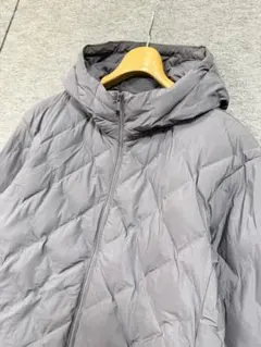 UNIQLO ユニクロ パフテックパーカー グレー Lサイズ 軽量