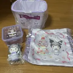 クロミ 一番くじ　バスケット保存容器・ぬいぐるみ トートバッグセット　新品未使用