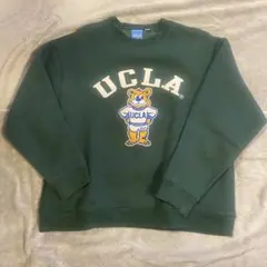 最終値下げ UCLA正規品 ダークグリーン リバーススウェット FREEサイズ