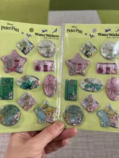 Disney Peter Pan ウォーターステッカー 2シートセット