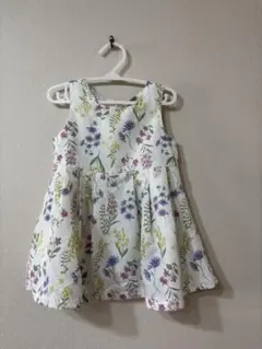 petit main 花柄 ワンピース 80cmのサムネイル