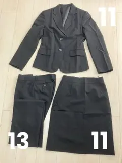 I.M.G.N 黒無地 就活 リクルート 面接 式典 洋服の青山 3点