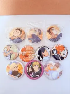 ハイキュー!! 缶バッジ 10個セット