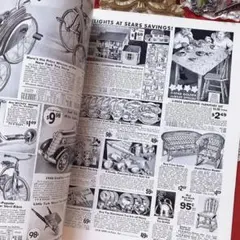 アンティーク玩具カタログ ドールハウス テディベア♡ヴィクトリアン洋書 シアーズのサムネイル