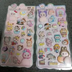 ラブブお尻ぷくぷくシール2枚セット