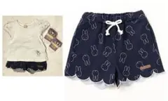 petit main ミッフィー総柄ショートパンツ　ディズニー　アリエル