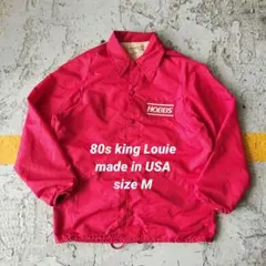 M 80s king Louie ワッペン ナイロンコーチジャケット USA古着