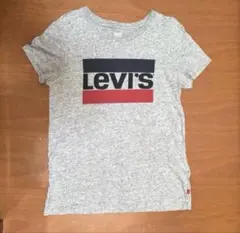 Levi's ロゴTシャツ グレー半袖 カジュアルシンプルレディース春夏のサムネイル