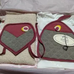 エプロンと小物セット