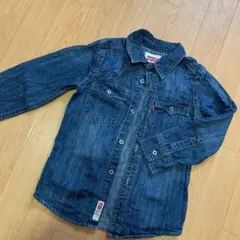 中古⭐︎キッズ　リーバイス　デニムシャツ　size104〜110cmのサムネイル