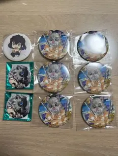 鬼滅の刃 缶バッジ 嘴平伊之助　まとめ売り　原作缶バッジ　コレクション缶バッジ