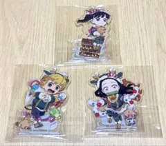 鬼滅の刃 善逸 禰豆子 カナヲ クリスマス アクスタ ３つセット