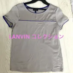 美品♡ランバンコレクション　トップス　半袖カットソー　Tシャツ 38