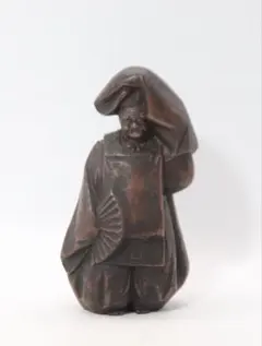 鋳銅 良寛像 弘造 僧侶 置物 共箱 - メルカリ