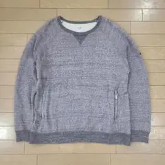 THE CRIMIE グレー クルーネックスウェット XL