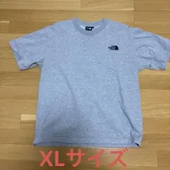 美品　ノースフェイス　グレー　XLサイズ　Tシャツ