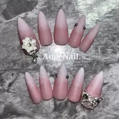 ネイルチップ ワンホンネイル ベイビーブーマ ギャルネイル フレンチガーリー